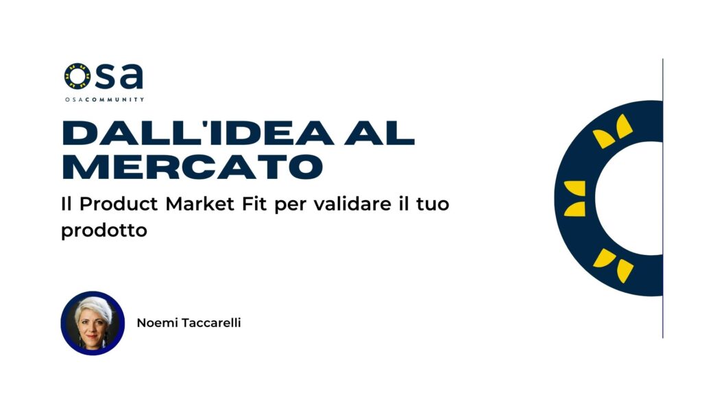 OSA Community - Dall'idea al mercato